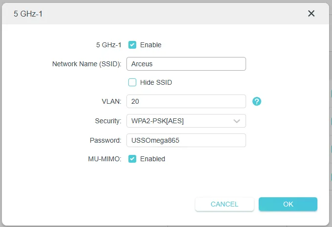 SSID to VLAN mapping on access point